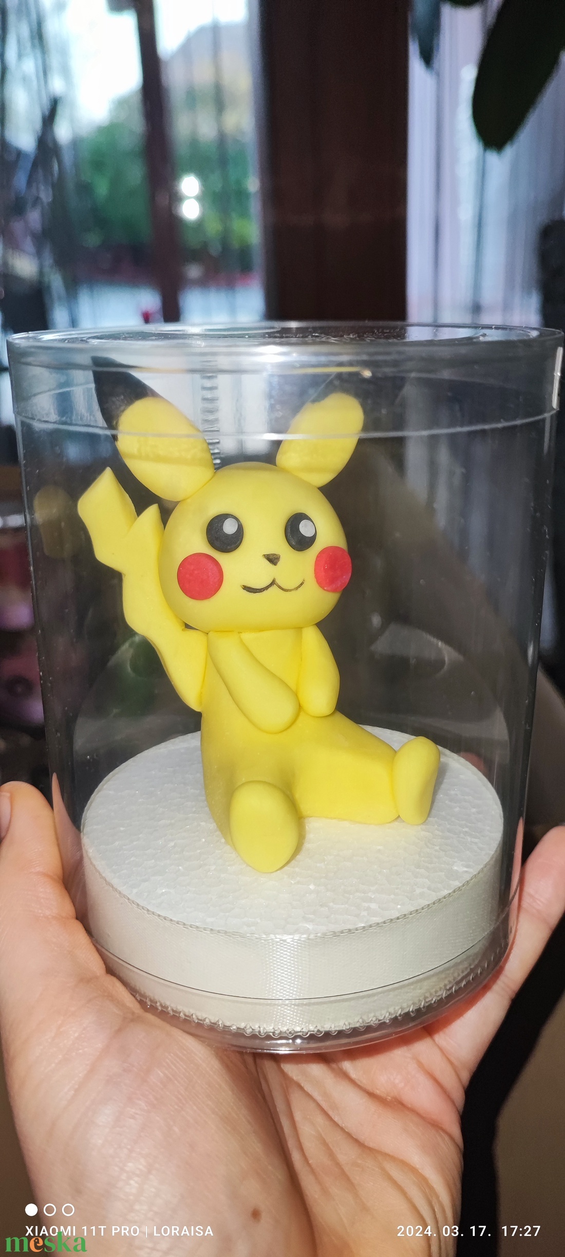 Pikachu cukormassza cukorfigura - otthon & életmód - konyhafelszerelés, tálalás - sütés, főzés - sütidísz - Meska.hu