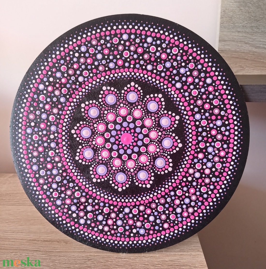 Pink Mandala - otthon & életmód - dekoráció - spiritualitás - mandala - Meska.hu