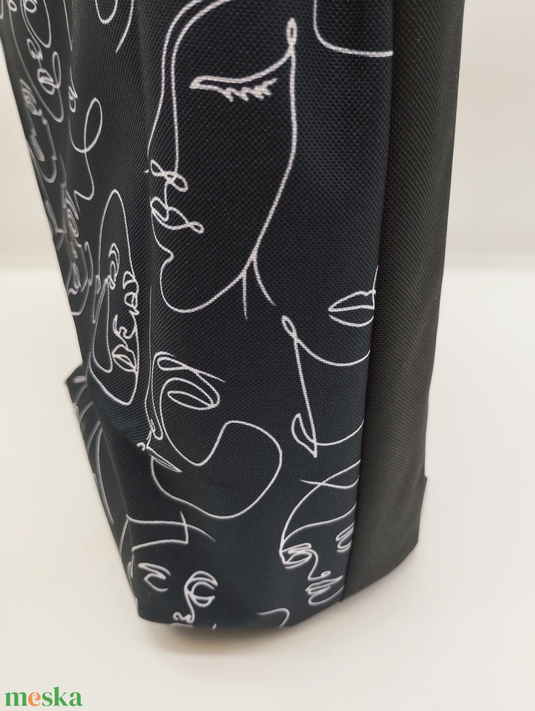 Uzsonnás táska - Rolltop lunch bag - zero waste - táska & tok - uzsonna- & ebéd tartó - ebéd tasak, doboz - Meska.hu