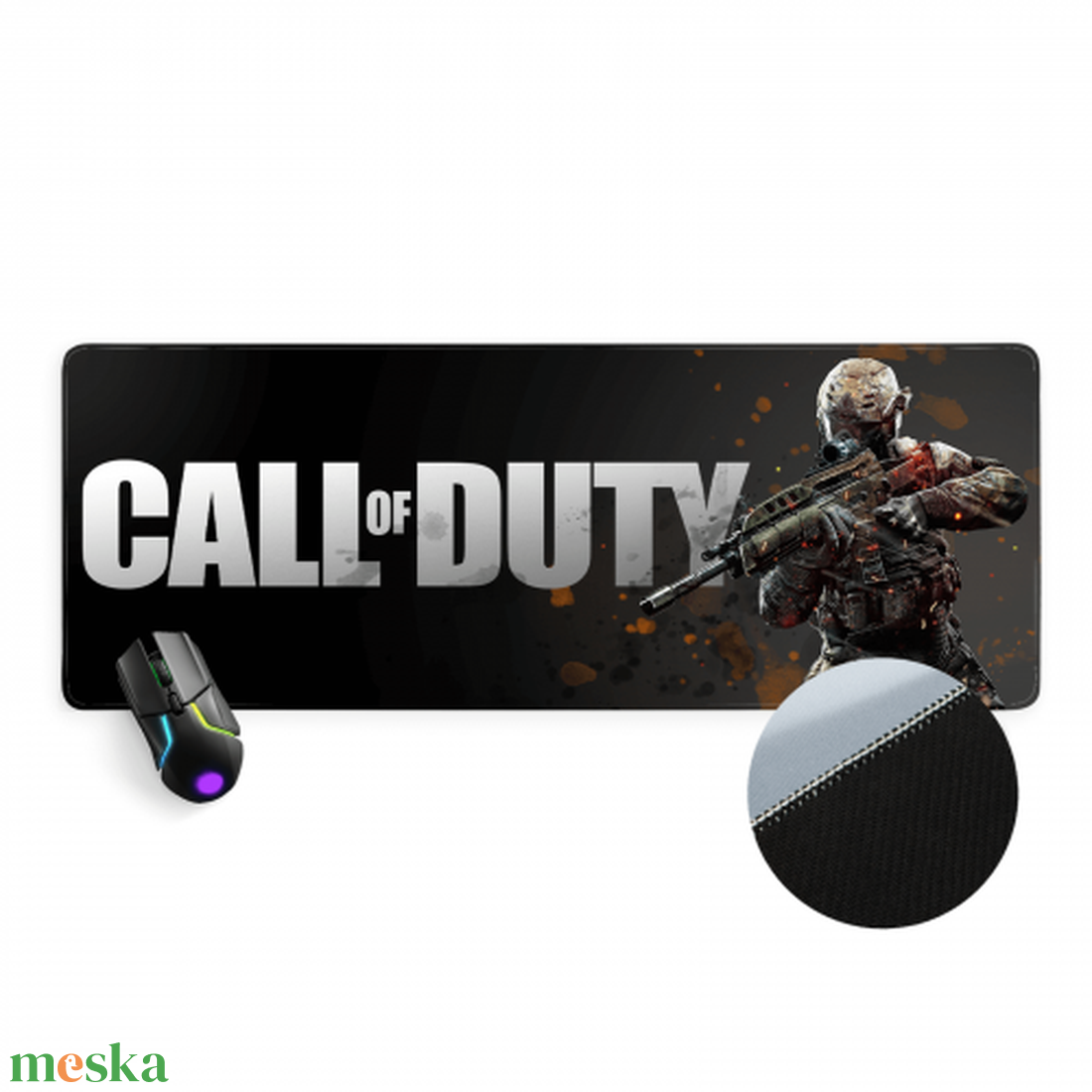 Call of Duty Gaming, gamer egérpad prémium - művészet - textilkép - egyéb - Meska.hu