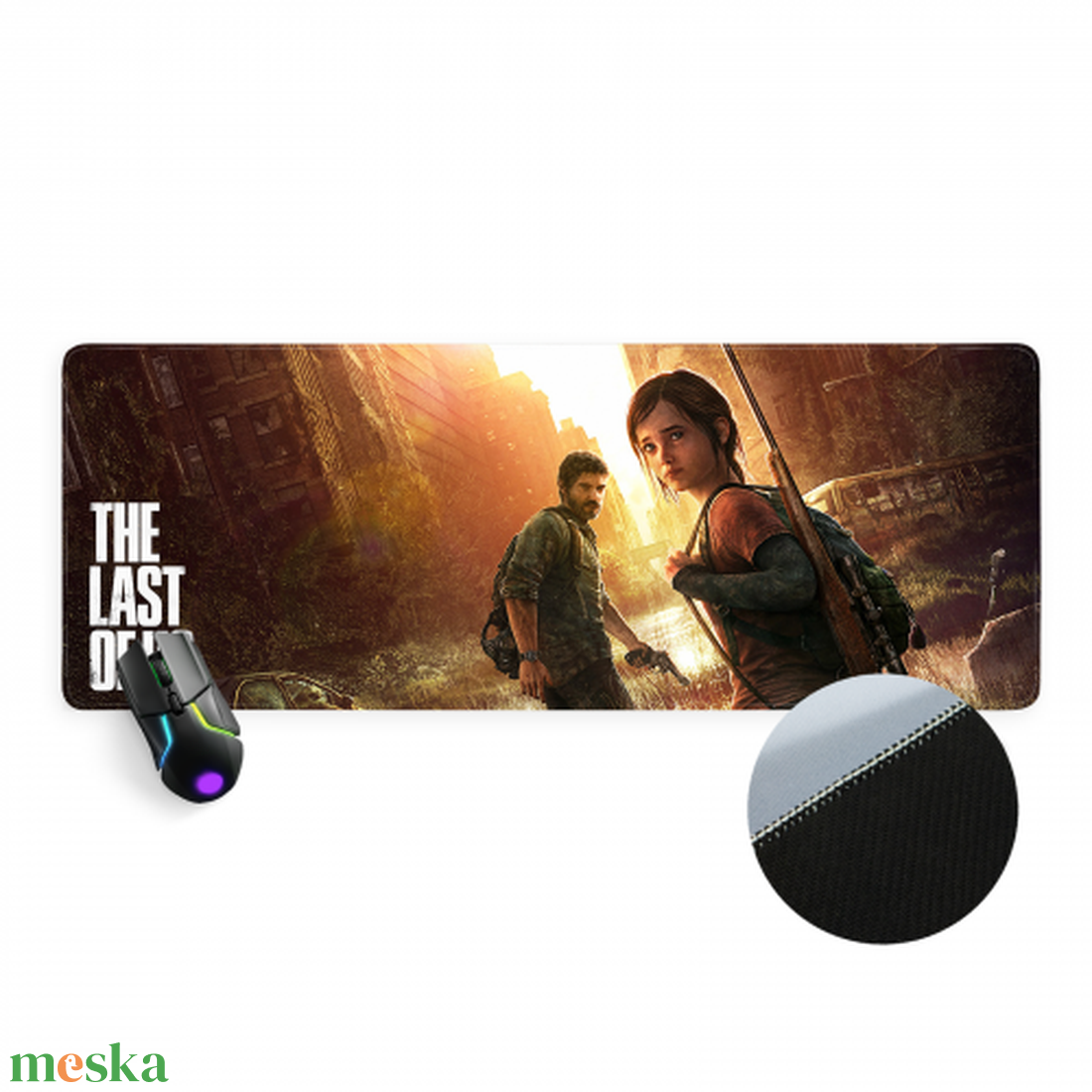 Last of Us Gaming, gamer egérpad prémium - művészet - textilkép - egyéb - Meska.hu