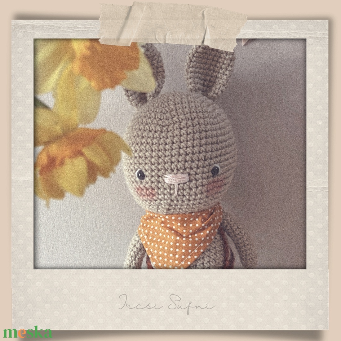 Pocak a kiskertész  / horgolt nyuszi - amigurumi - játék & sport - plüssállat & játékfigura - nyuszi - Meska.hu