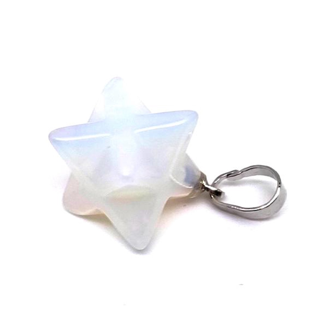 Merkaba medál opalit 2x2cm - ékszer - nyaklánc - medál - Meska.hu