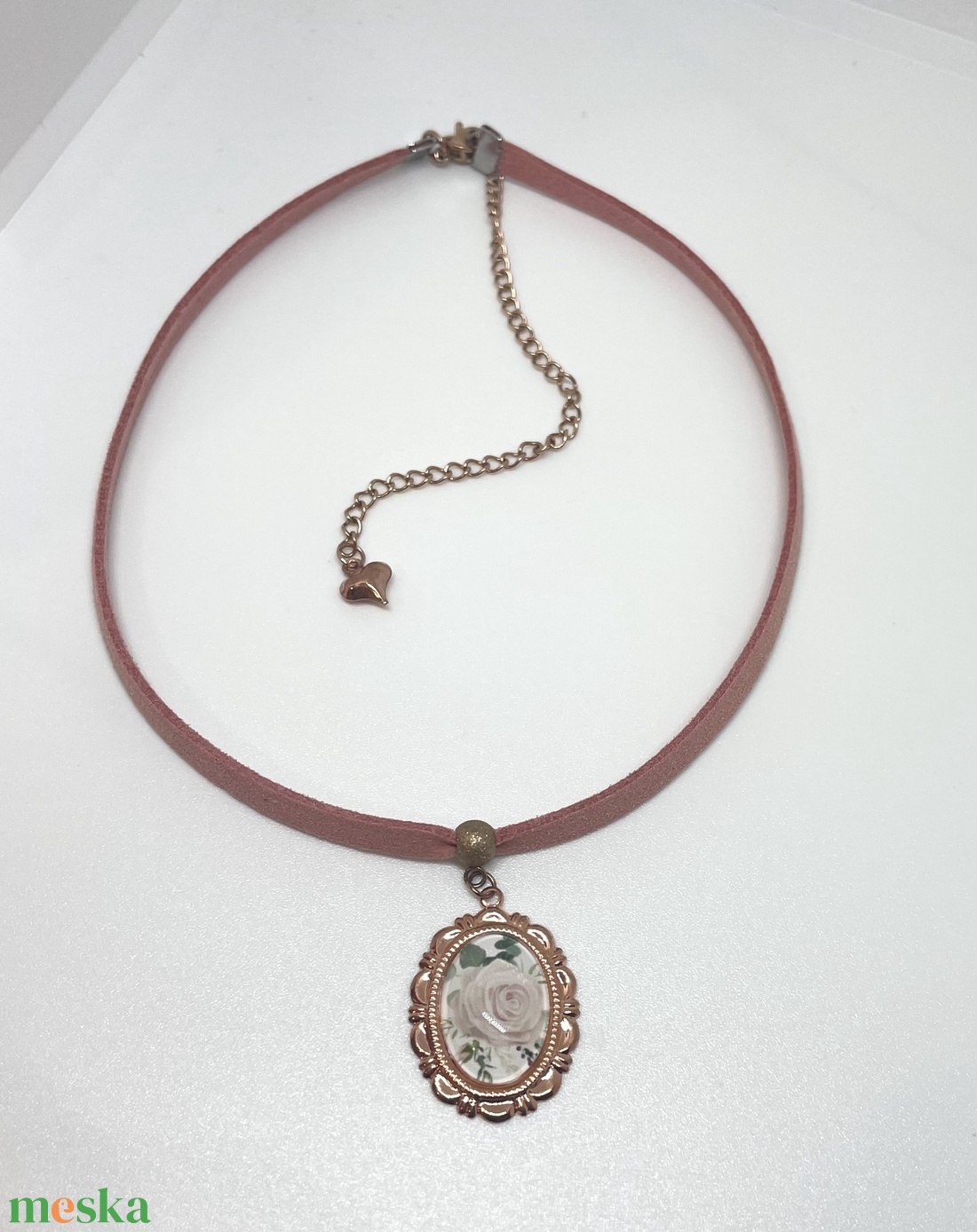 Rose Gold Dream - Choker nyaklánc - ékszer - nyaklánc - cameo nyaklánc - Meska.hu