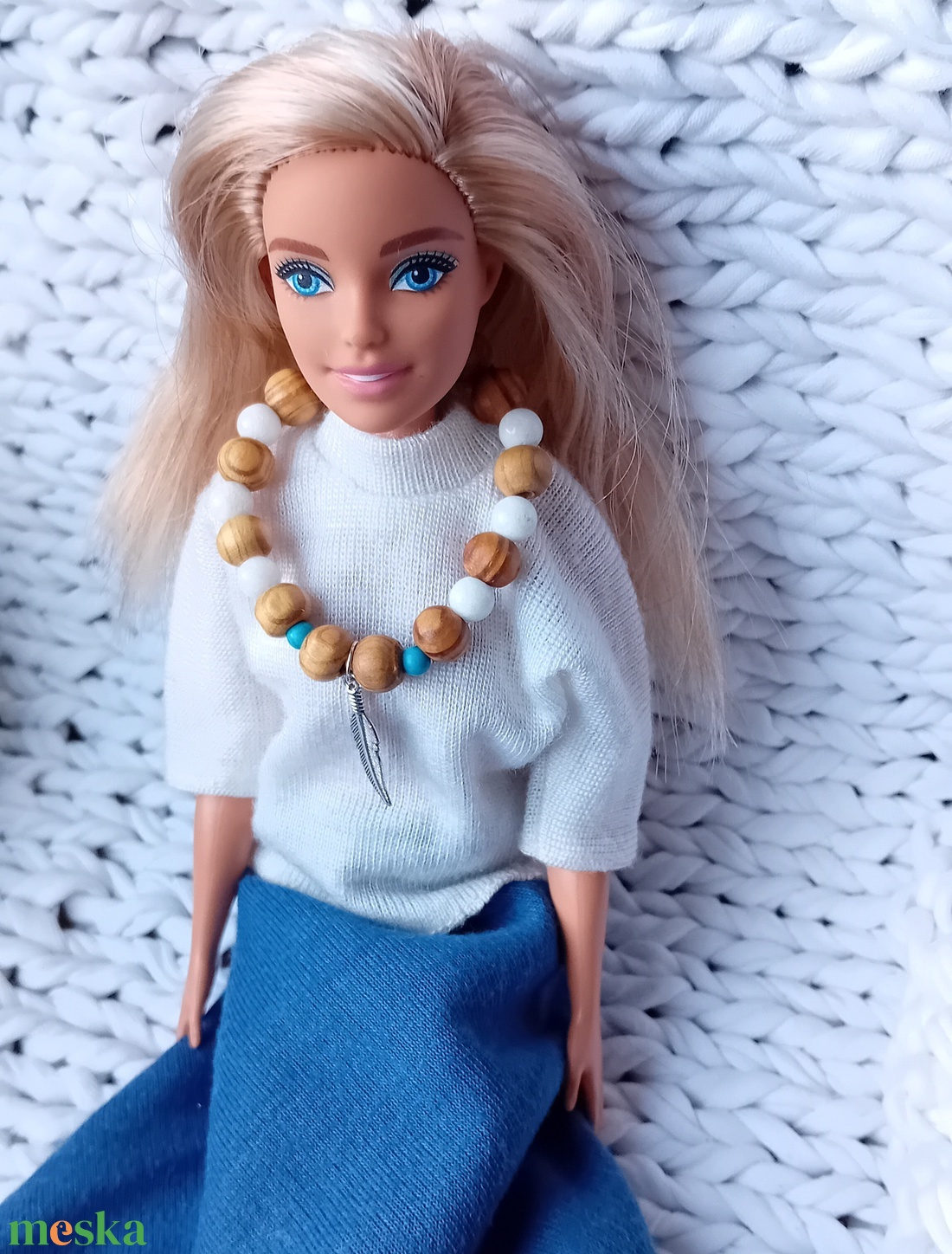 Barbie tollas nyaklánca - ékszer - karkötő - gyöngyös karkötő - Meska.hu