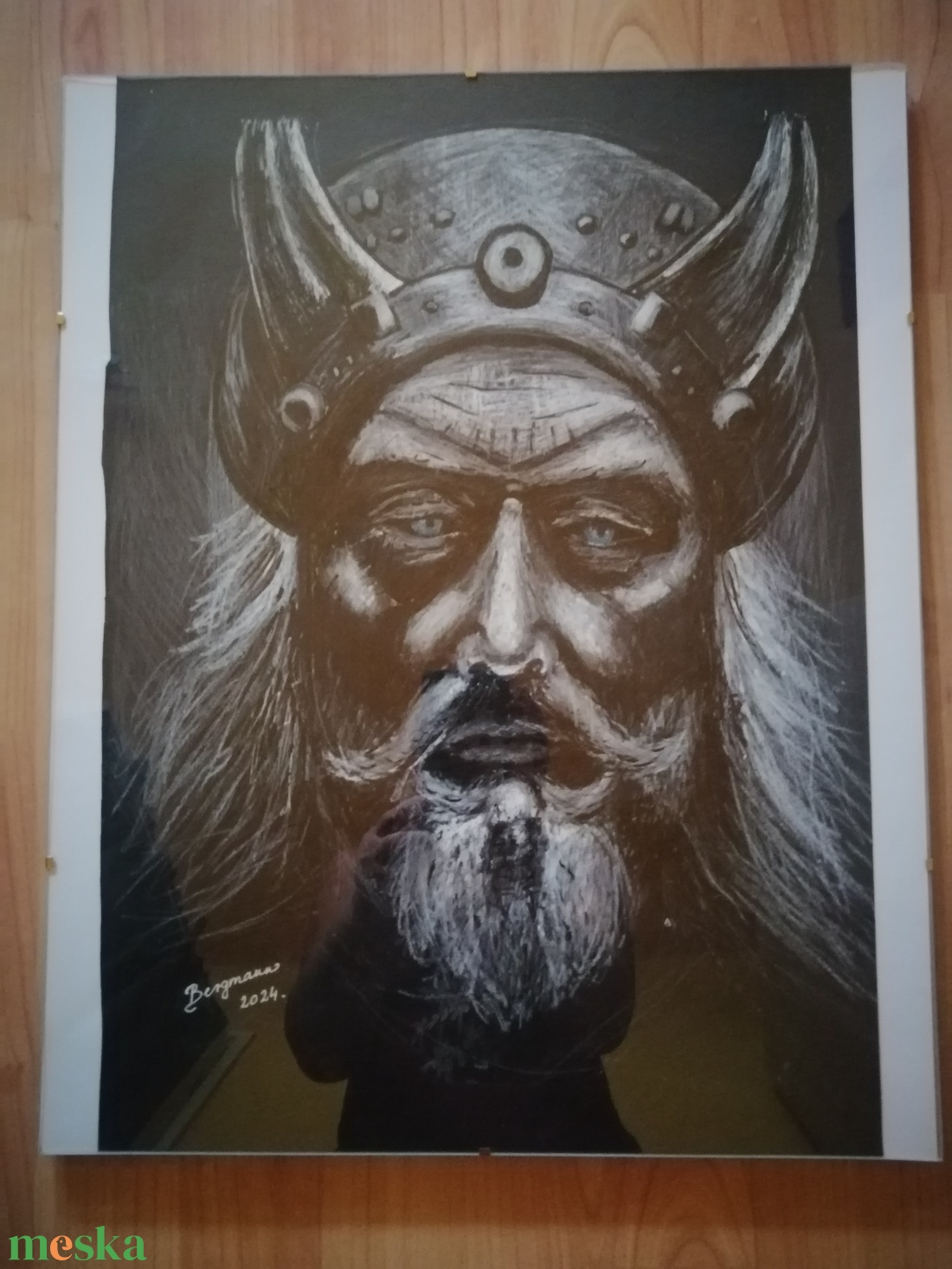 Viking - művészet - grafika & illusztráció - ceruzarajz - Meska.hu