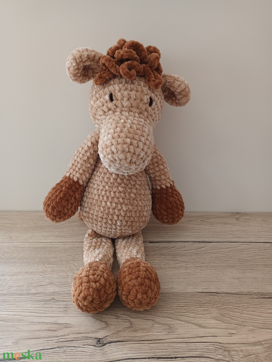 Csida amigurumi plüss ló - játék & sport - plüssállat & játékfigura - ló - Meska.hu