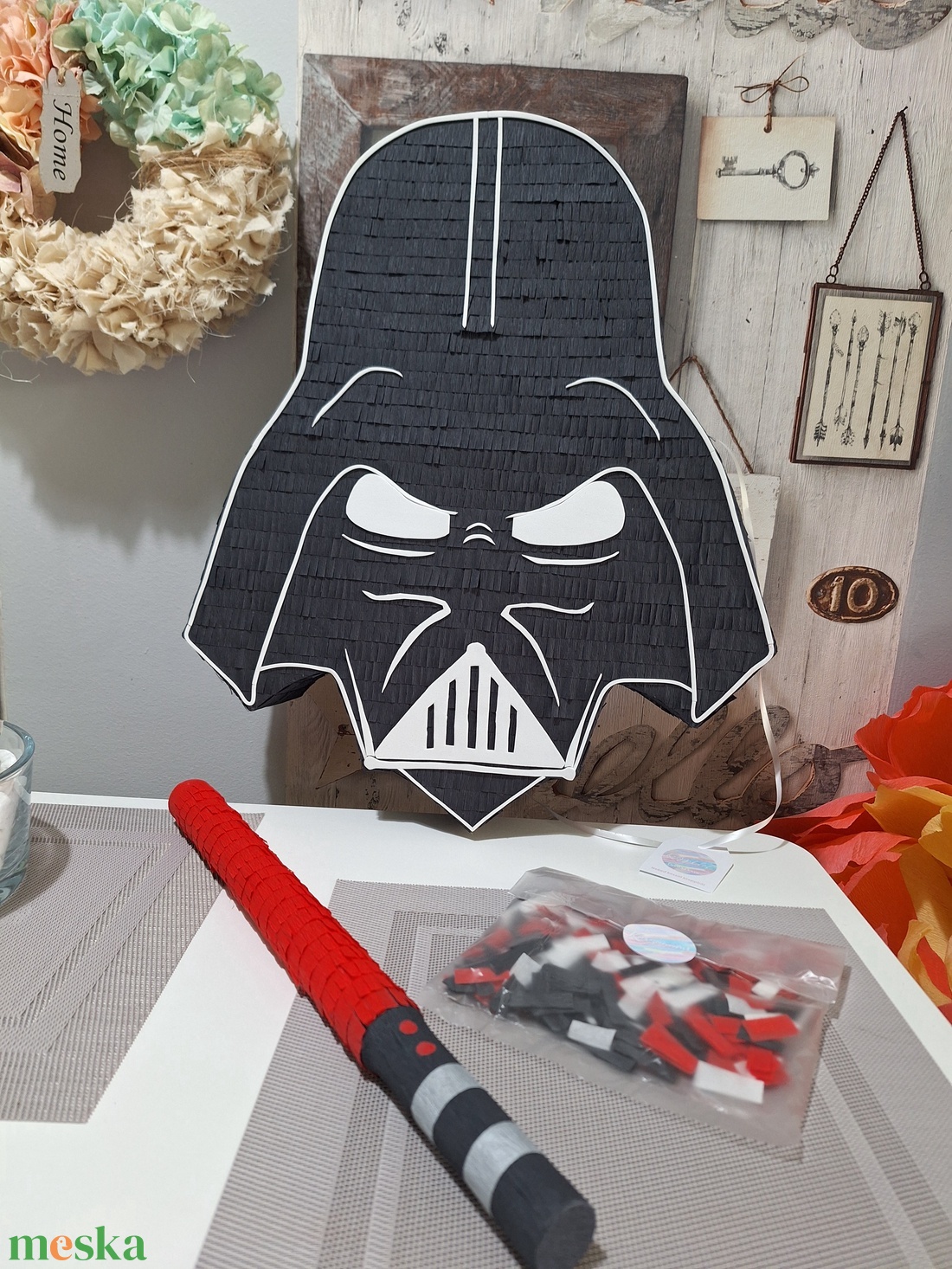 Darth Vader mexikói party pinyáta(pinata) Star Wars rajongó kicsiknek és nagyoknak - játék & sport - sport és kikapcsolódás - más játékok, sportok - Meska.hu