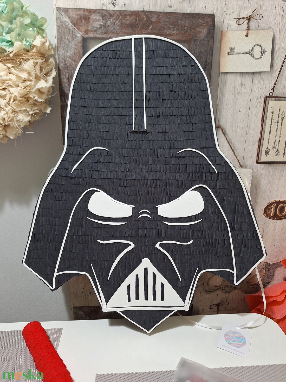 Darth Vader mexikói party pinyáta(pinata) Star Wars rajongó kicsiknek és nagyoknak - játék & sport - sport és kikapcsolódás - más játékok, sportok - Meska.hu