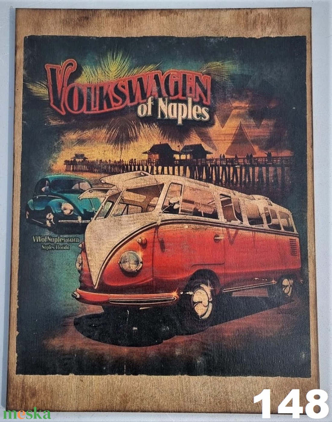 Vw T1 fakép - otthon & életmód - dekoráció - dísztárgy - Meska.hu