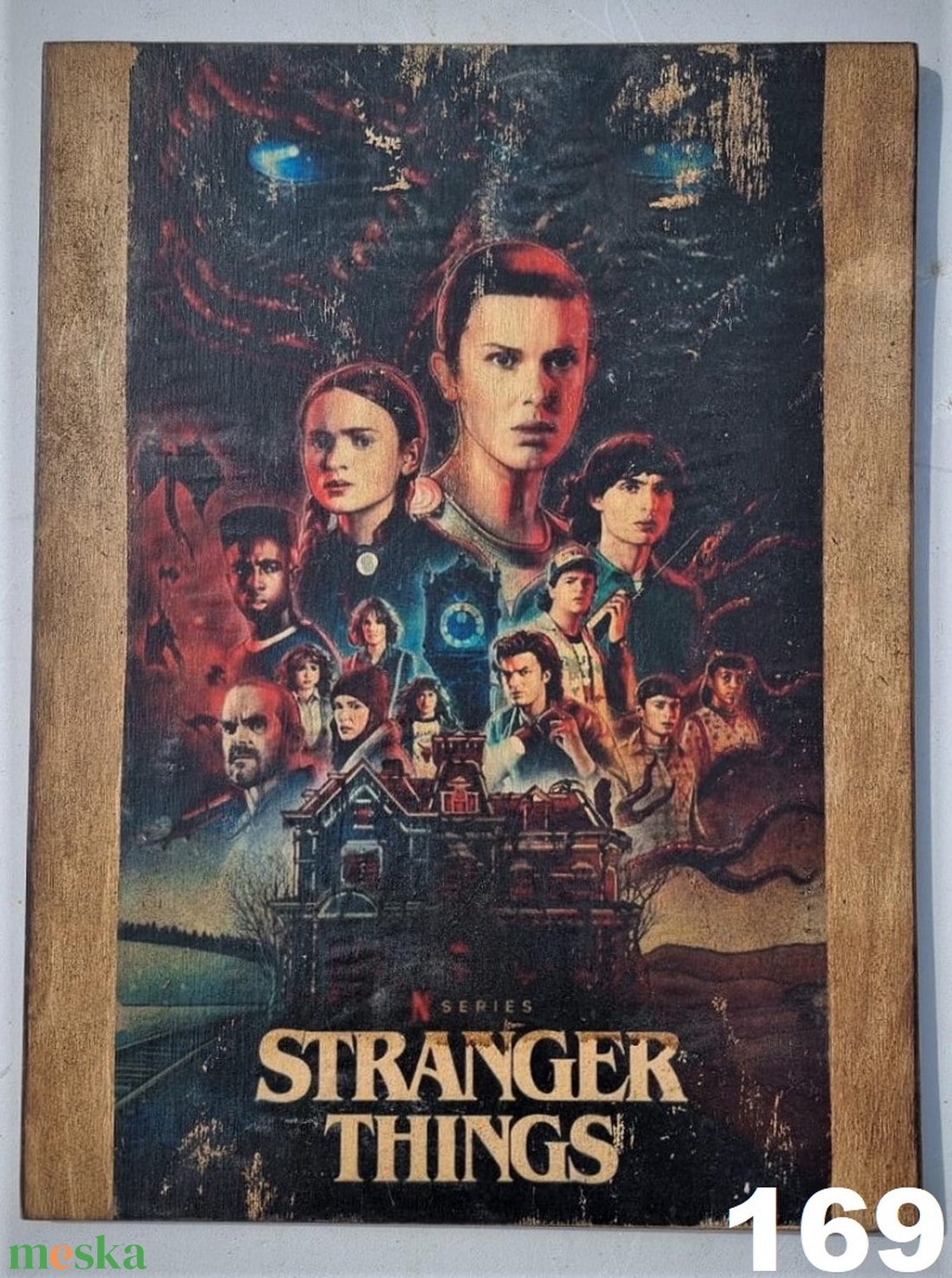 Stranger Things fakép - otthon & életmód - dekoráció - dísztárgy - Meska.hu