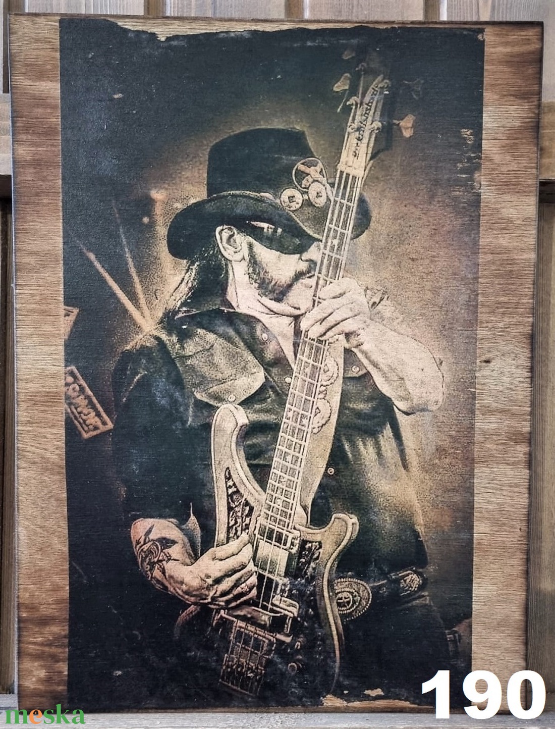 Lemmy fakép - otthon & életmód - dekoráció - dísztárgy - Meska.hu