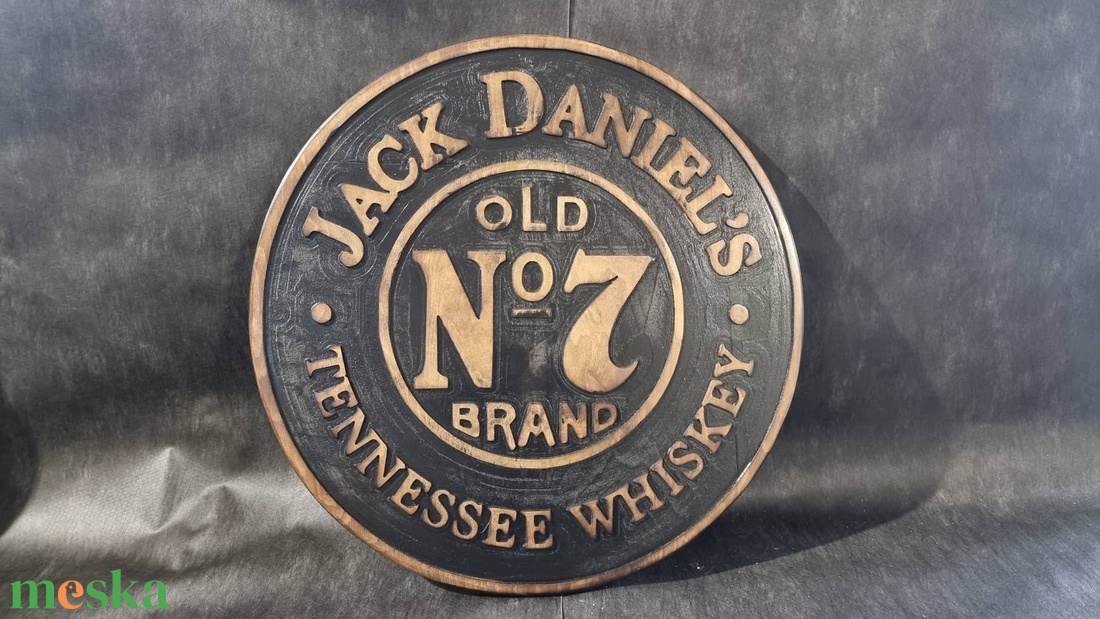 Jack Daniels asztallap vagy falideko 70 cm - otthon & életmód - bútor - asztal - Meska.hu