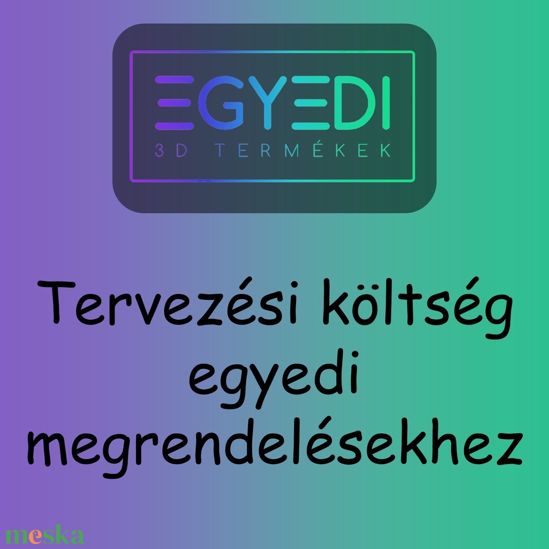 Egyedi 3D Termékek - Tervezési, szerkesztési költség egyedi megrendelésekhez - művészet - grafika & illusztráció - digitális - Meska.hu