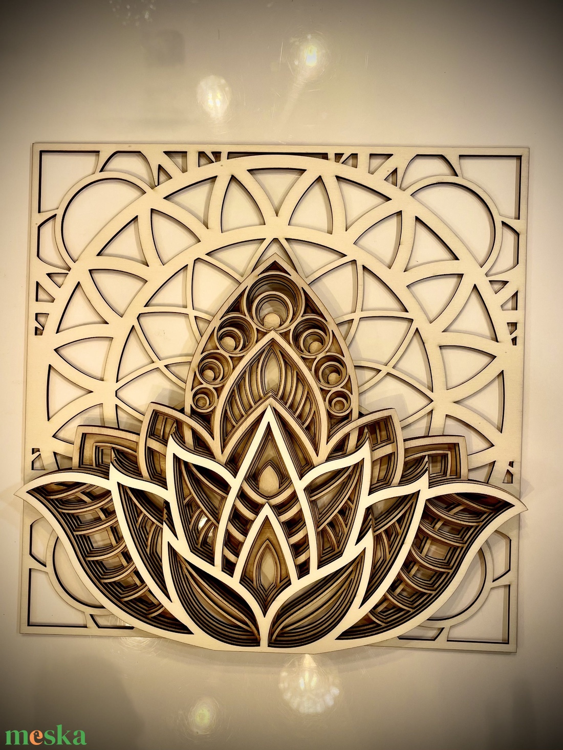 DIY Lotus mandala - diy (csináld magad) - egységcsomag - Meska.hu