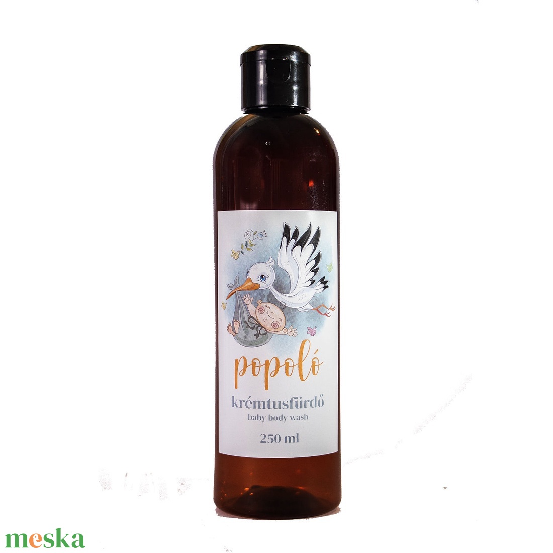 Popolo babafürdető- 250 ml - szépségápolás - pelenka & babaápolás - krém - Meska.hu