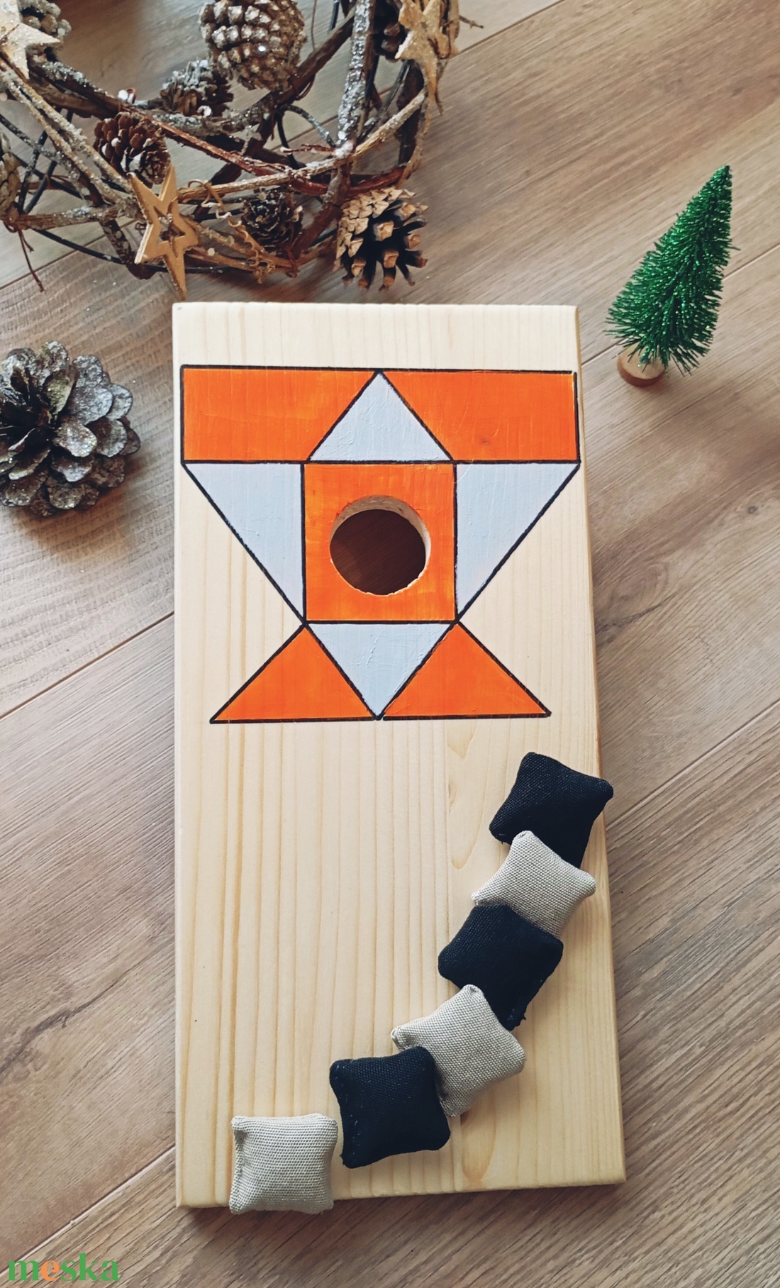 Mini cornhole játék - játék & sport - sport és kikapcsolódás - más játékok, sportok - Meska.hu