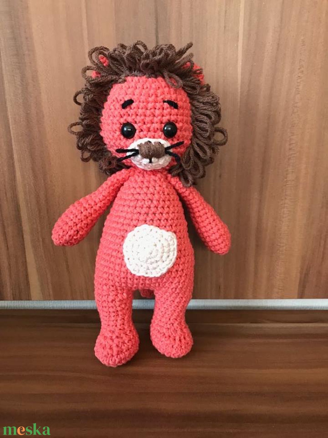 Amigurumi Oroszlán - játék & sport - plüssállat & játékfigura - más figura - Meska.hu