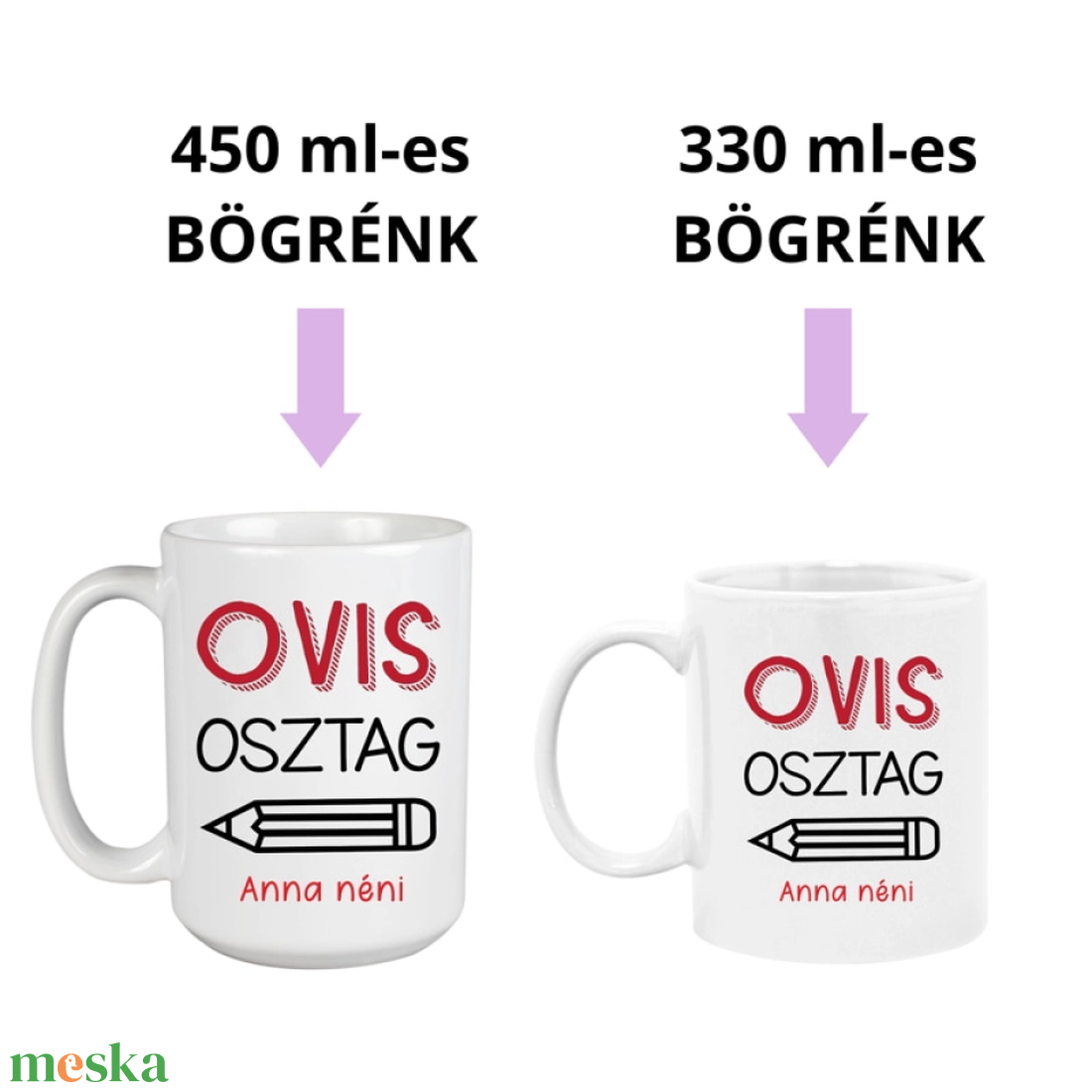 Vicces bögre óvónőknek - otthon & életmód - konyhafelszerelés, tálalás - tálalás - bögre & csésze - Meska.hu