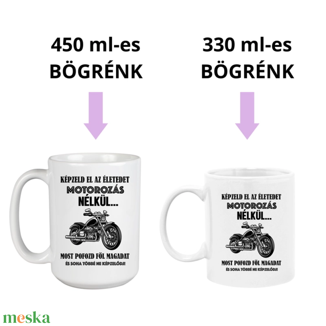 Poénos motoros bögre - otthon & lakás - konyhafelszerelés, tálalás - tálalás - bögre & csésze - Meska.hu