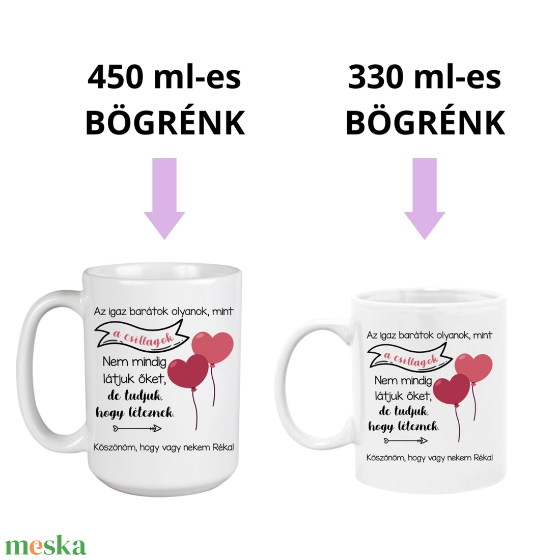 Barátnős bögre  legjobb barátoknak - otthon & lakás - konyhafelszerelés, tálalás - tálalás - bögre & csésze - Meska.hu