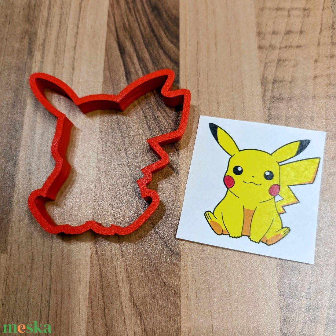 Pokémon - Pikachu sütikiszúró - otthon & életmód - konyhafelszerelés, tálalás - sütés, főzés - sütikiszúró - Meska.hu