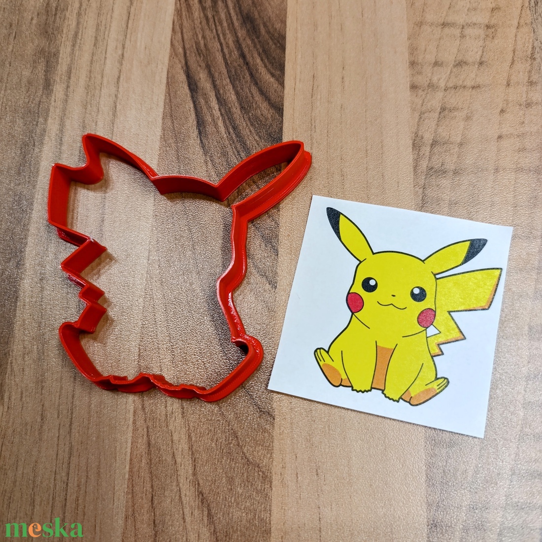 Pokémon - Pikachu sütikiszúró - otthon & életmód - konyhafelszerelés, tálalás - sütés, főzés - sütikiszúró - Meska.hu