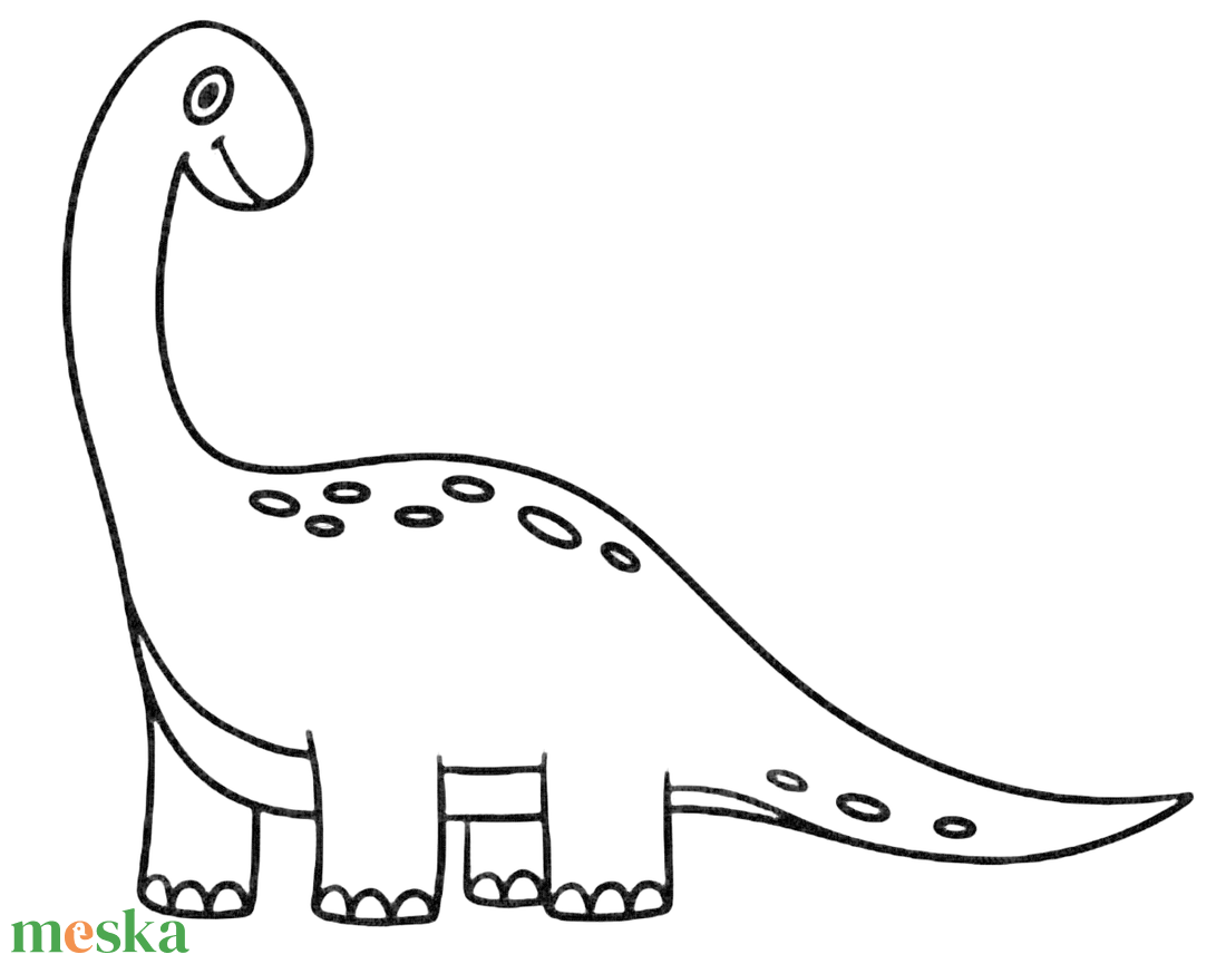 Dinoszaurusz sütikiszúró és pecsét: Brontosaurus - otthon & életmód - konyhafelszerelés, tálalás - sütés, főzés - sütikiszúró - Meska.hu