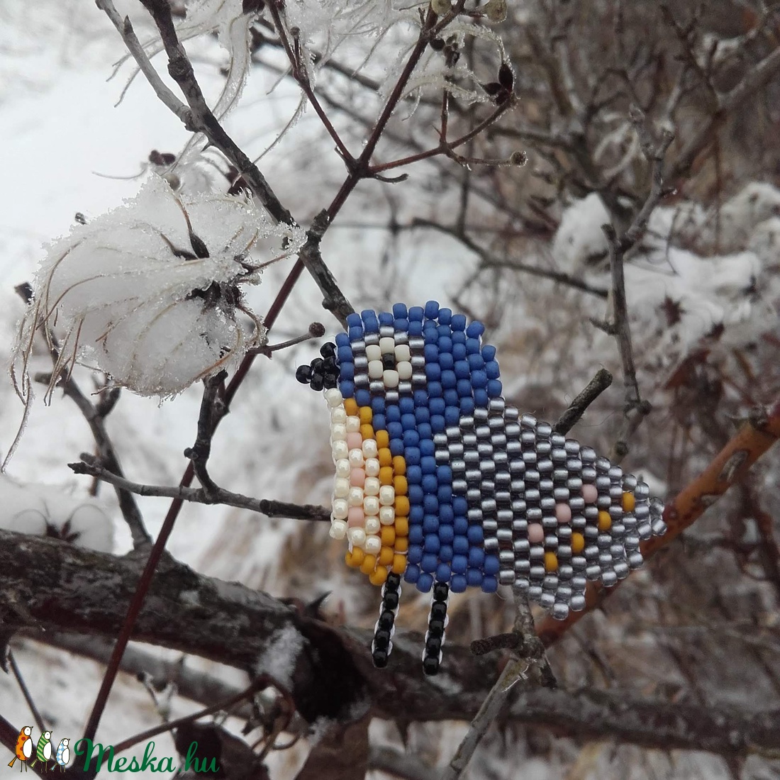 Hosszú lábú pipi - kitűző - ékszer - kitűző és bross - kitűző - Meska.hu