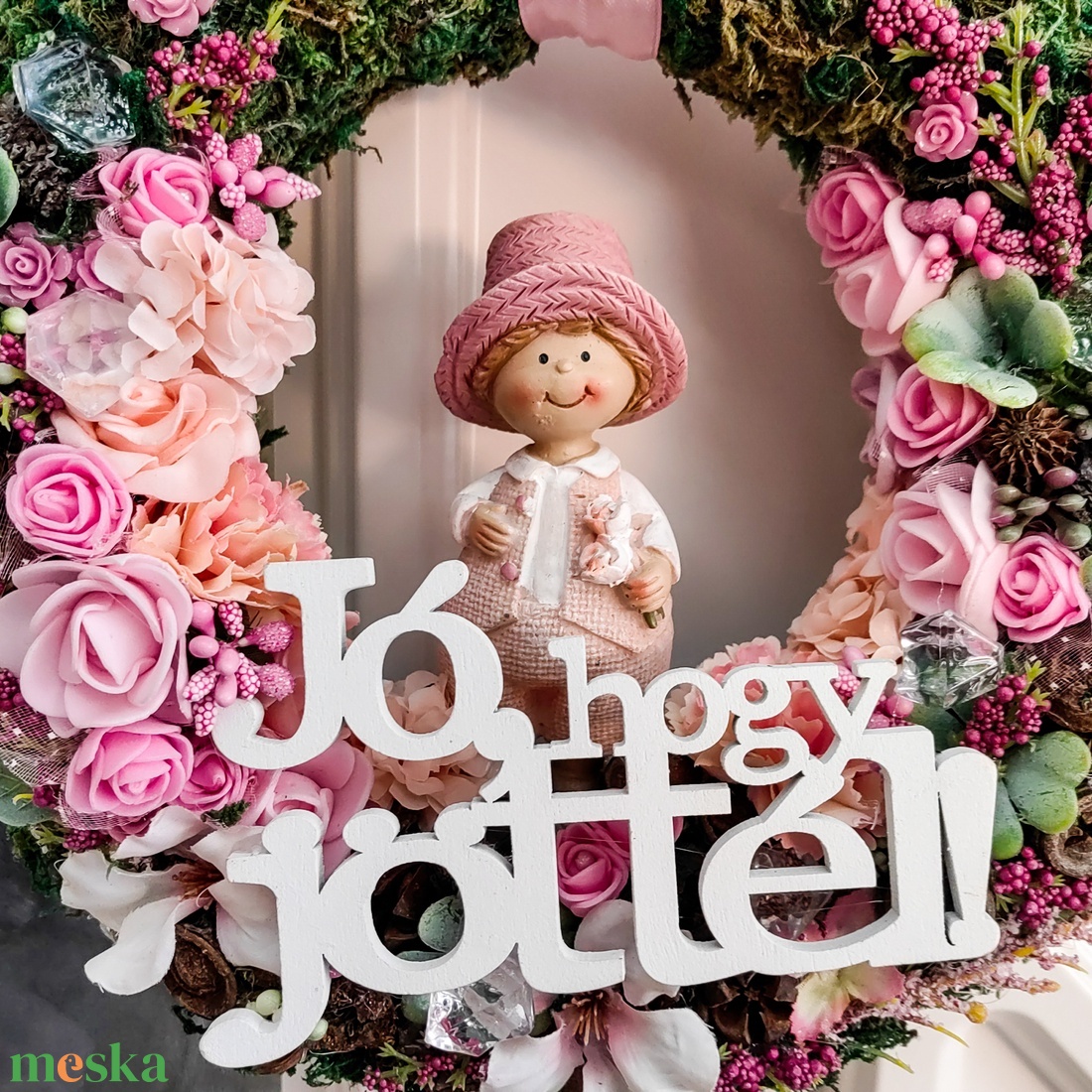 Little Gardener ajtókopogtató  - otthon & életmód - dekoráció - ajtó- és ablak dekoráció - ajtódísz & kopogtató - Meska.hu