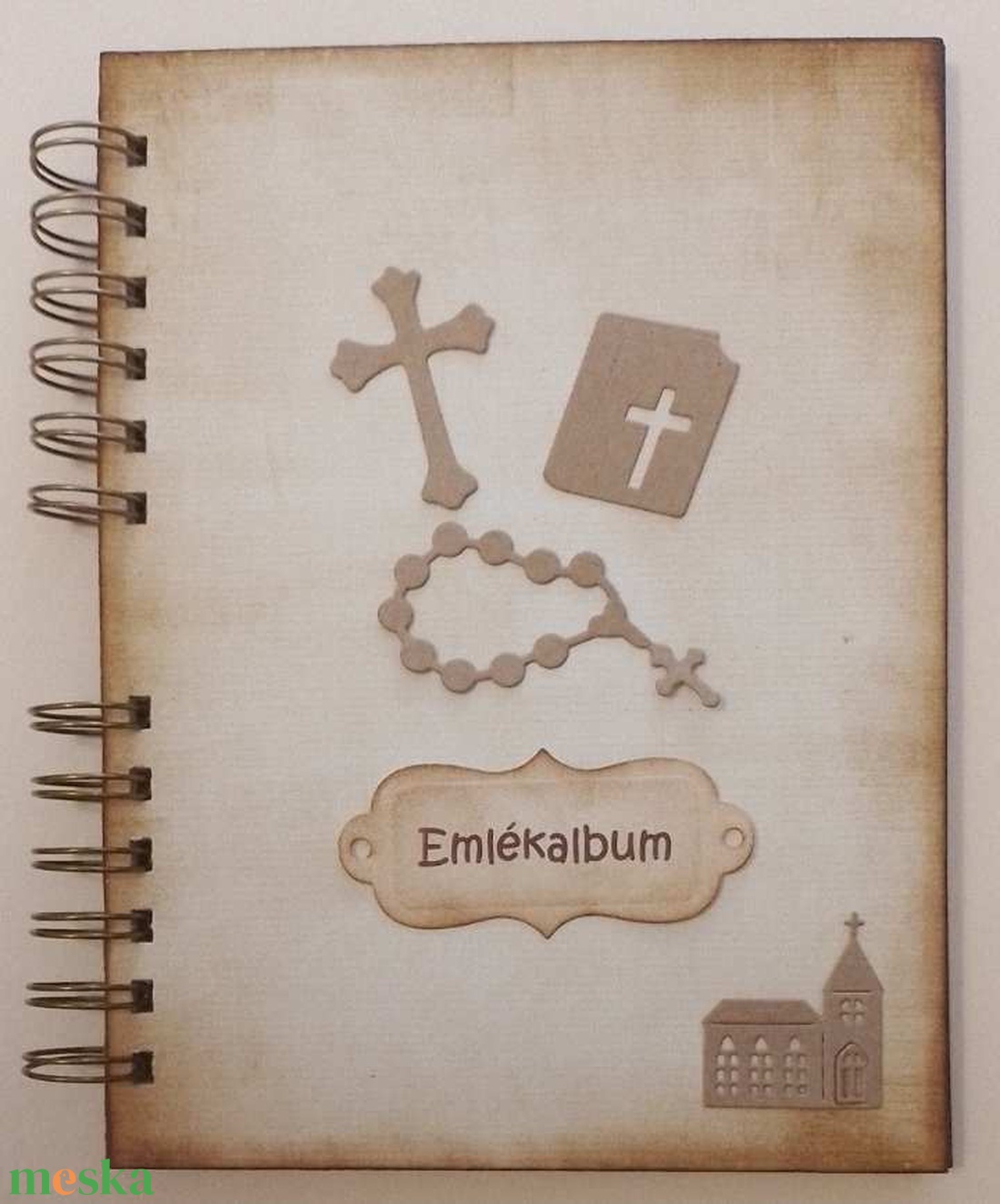 Emlékmegőrző  album - vallás - egyházi - bibliai - idézetek - gondolatok - imák - keresztelő - esküvő - emlék a jövőnek  - otthon & életmód - papír írószer - album & fotóalbum - Meska.hu