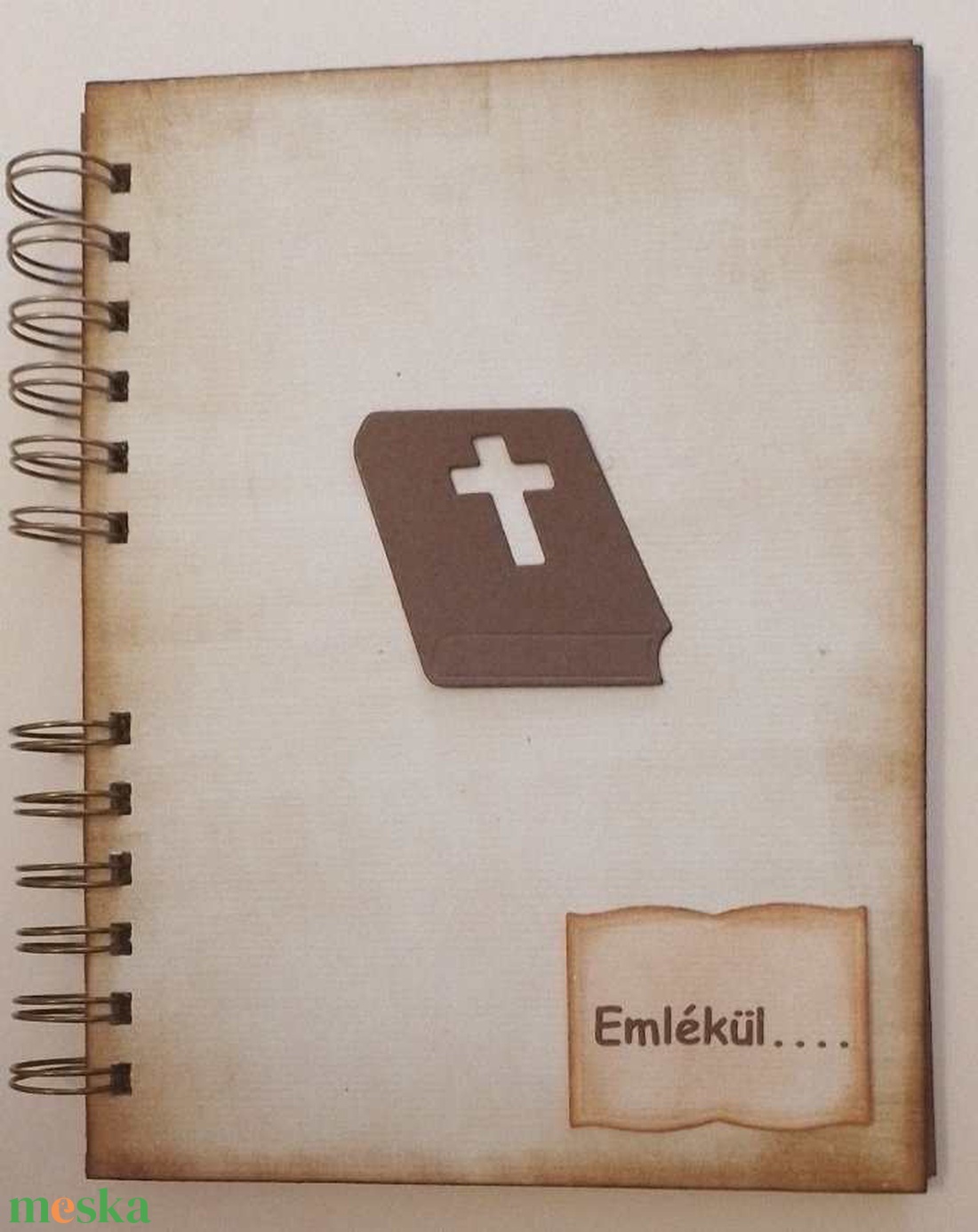 Emlékmegőrző  album - vallás - egyházi - bibliai - idézetek - gondolatok - imák - keresztelő - esküvő - emlék a jövőnek  - otthon & életmód - papír írószer - album & fotóalbum - Meska.hu