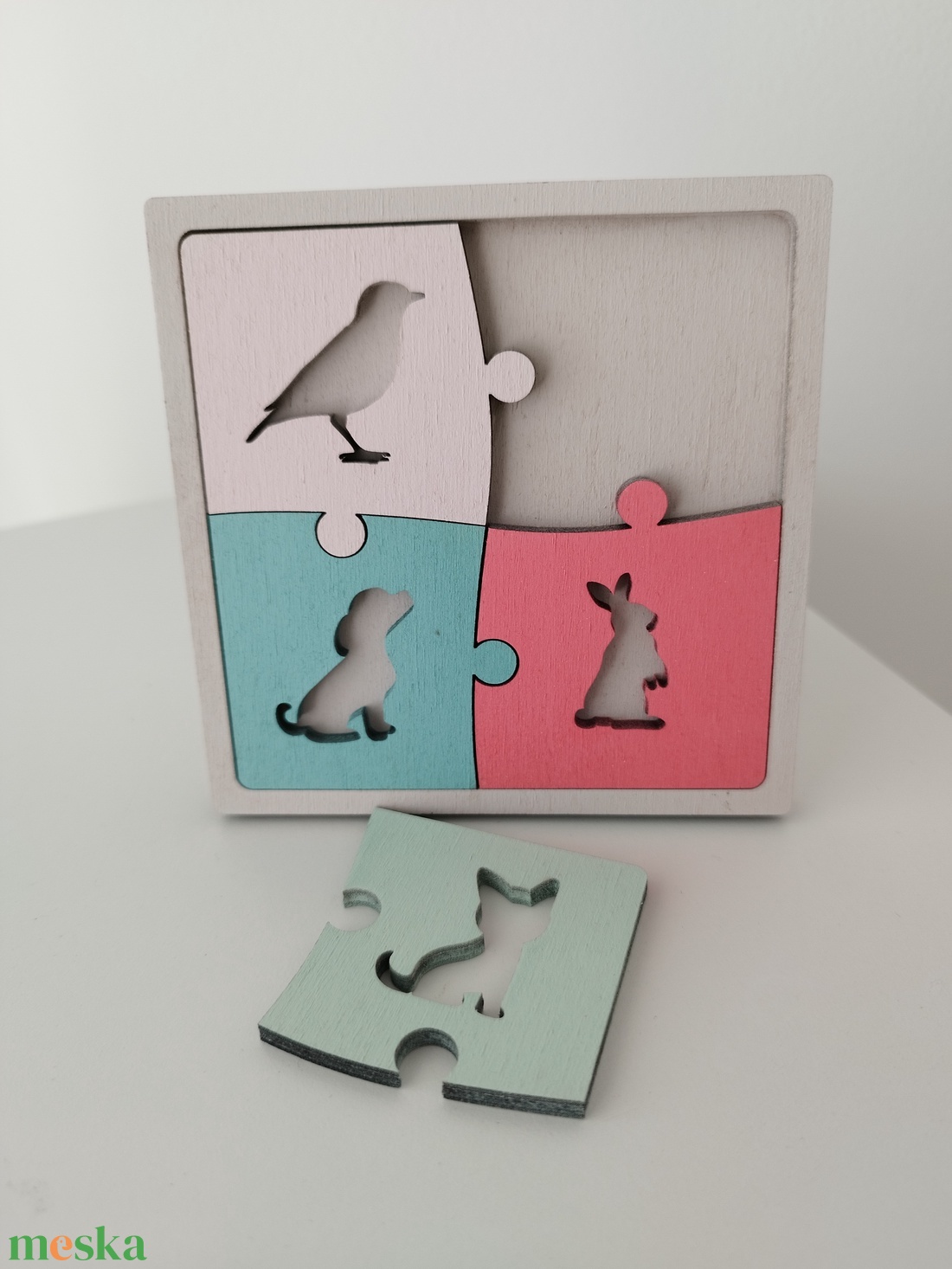 Montessori fa puzzle - játék & sport - puzzle - hagyományos puzzle - Meska.hu