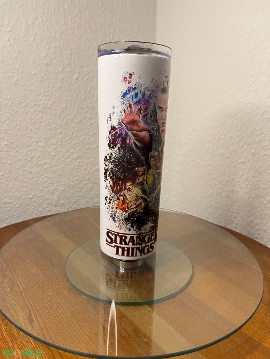 Stranger Things tumbler 600 ml - művészet - más művészeti ág - Meska.hu