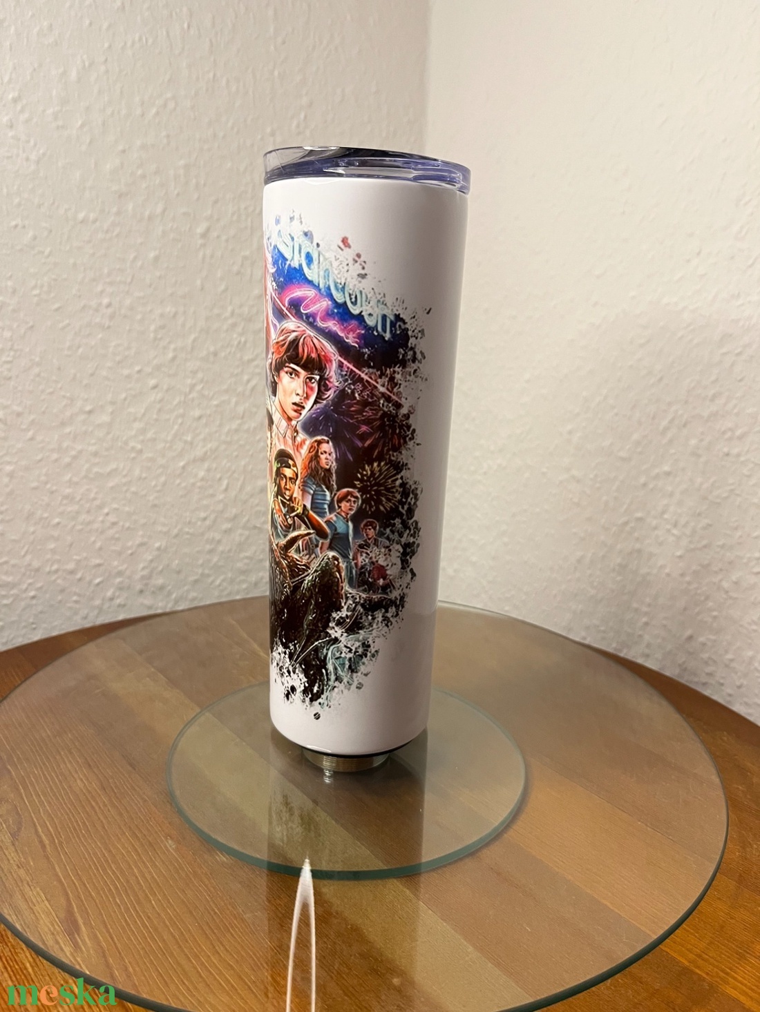 Stranger Things tumbler 600 ml - művészet - más művészeti ág - Meska.hu