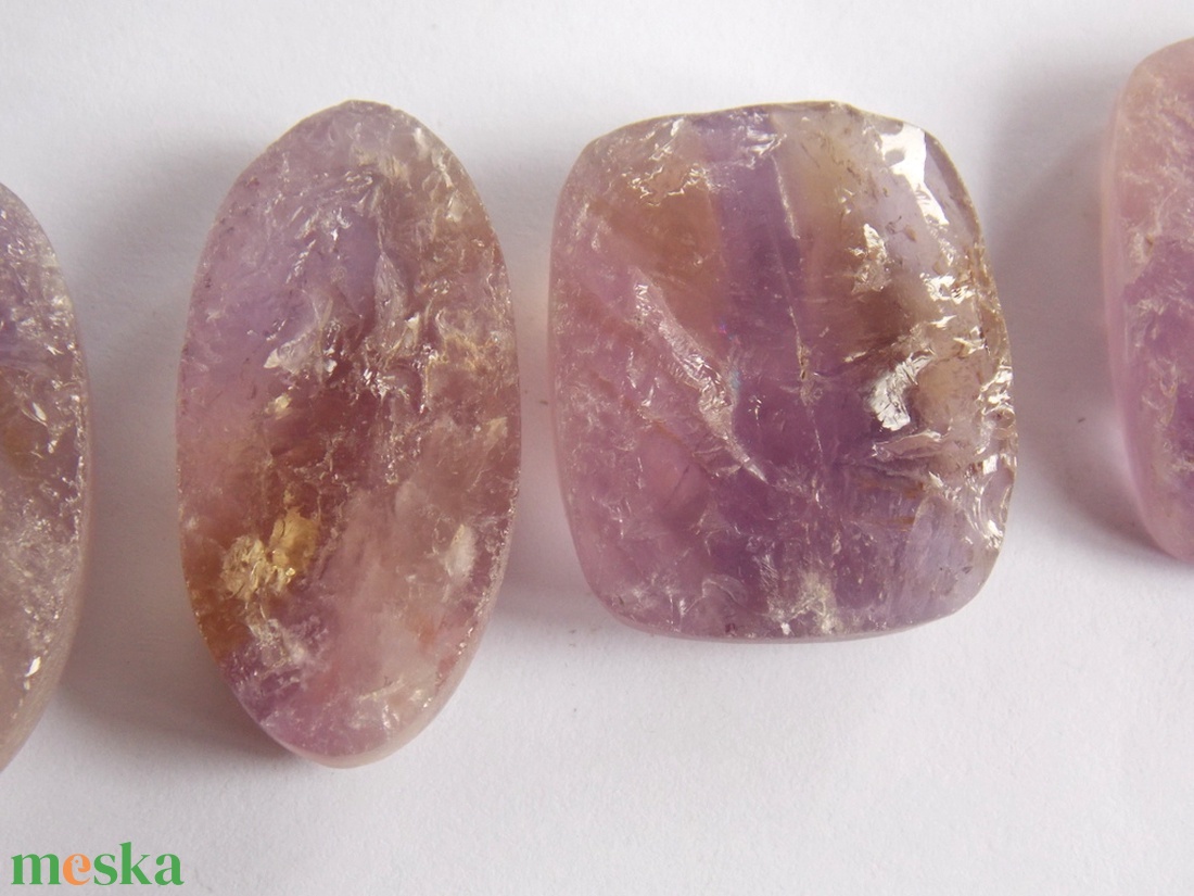 Druzy amethyst - kellékek & szerszámok - gyöngy, ékszerkellék - cabochon - Meska.hu