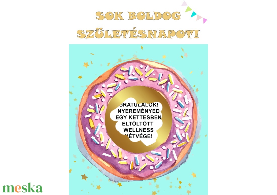 Kaparós sorsjegy egyedi felirat Születésnap Névnap vicces ajándék - otthon & életmód - papír írószer - képeslap & levélpapír - Meska.hu