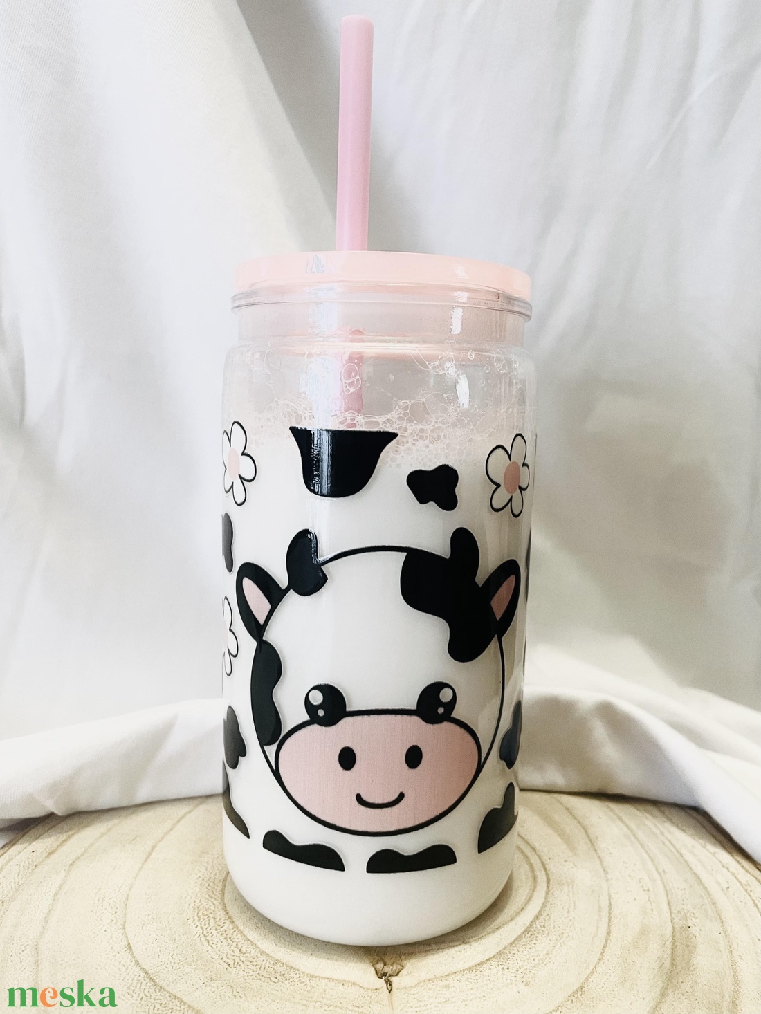 Milkshake pohár - otthon & életmód - konyhafelszerelés, tálalás - tálalás - pohár - Meska.hu