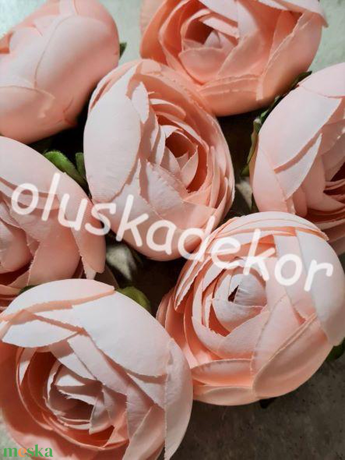 Ranunculus, boglárkafej, 5 cm - kellékek & szerszámok - dekorációs kellékek - egyéb kellékek - Meska.hu