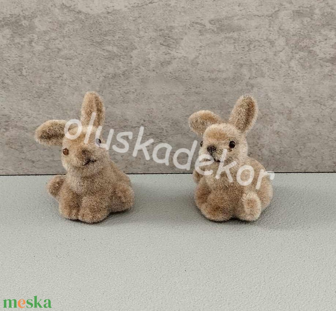 Kajla nyuszik, nyúl, 5cm - kellékek & szerszámok - dekorációs kellékek - figurák - Meska.hu