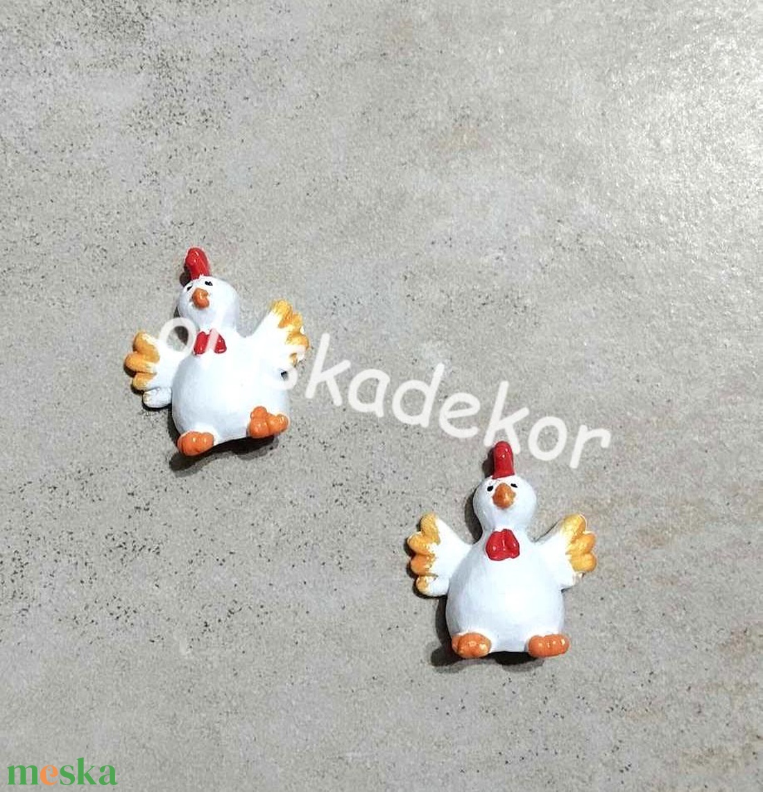 Húsvéti figurák, öntapadós, 3,5cm - kellékek & szerszámok - dekorációs kellékek - egyéb kellékek - Meska.hu