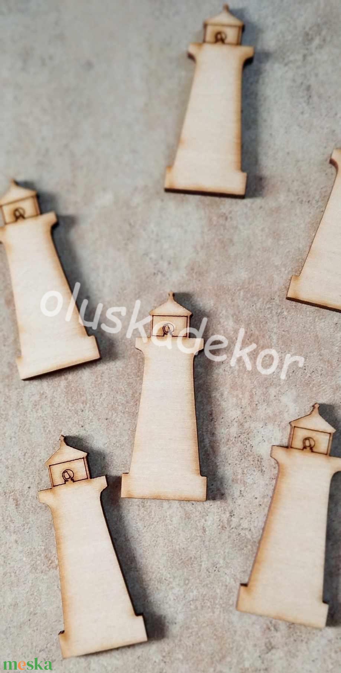 Világítótorony, 6cm - kellékek & szerszámok - dekorációs kellékek - egyéb kellékek - Meska.hu