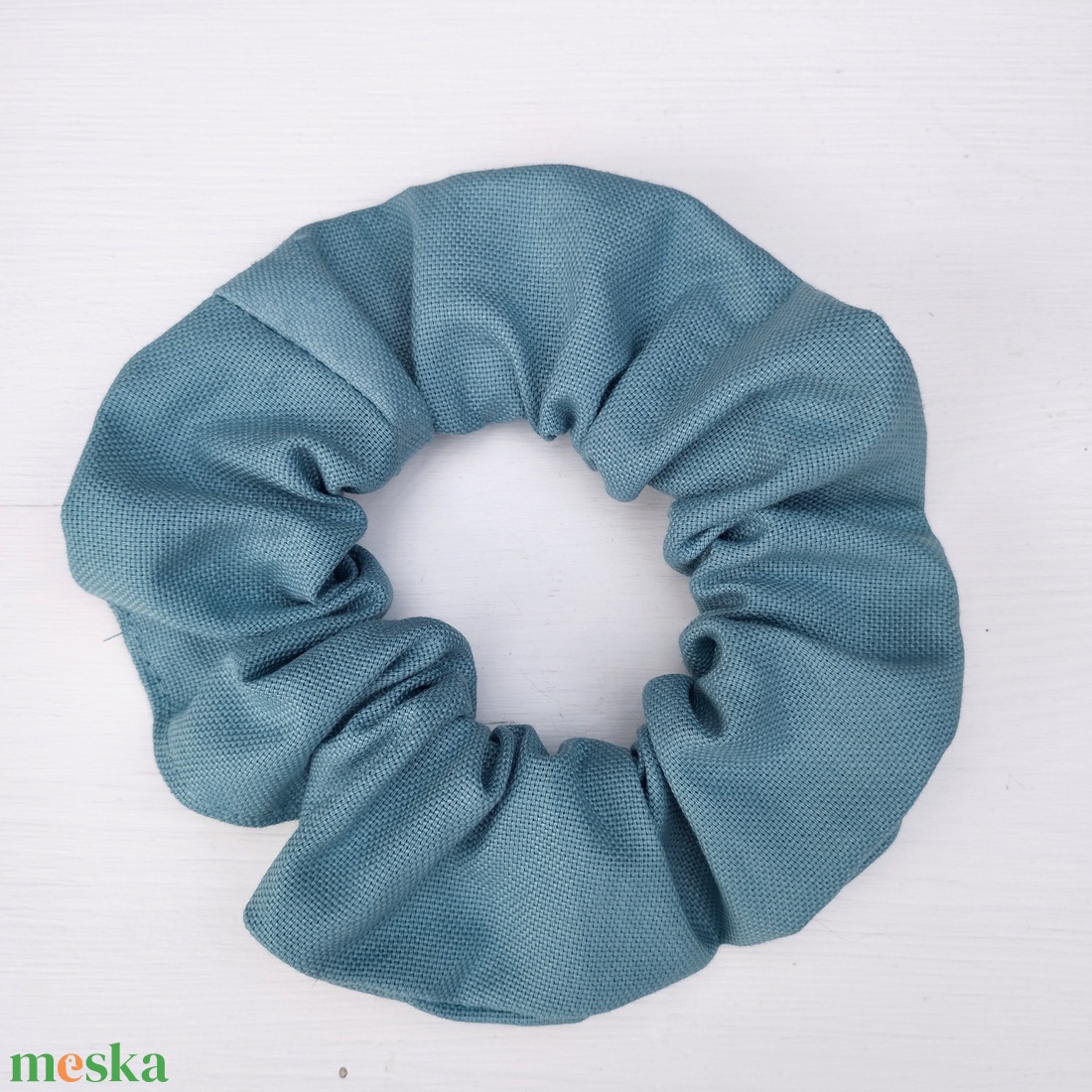 Menta scrunchie hajgumi - ruha & divat - hajdísz & hajcsat - hajgumi - Meska.hu