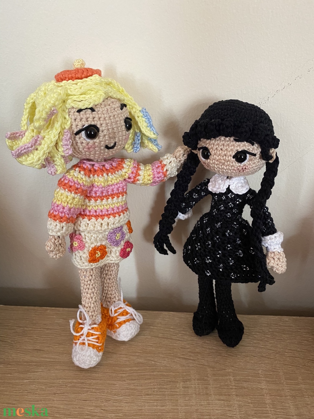 Enid Sinclair horgolt baba amigurumi (Messza) - játék & sport - baba & babaház - baba - Meska.hu