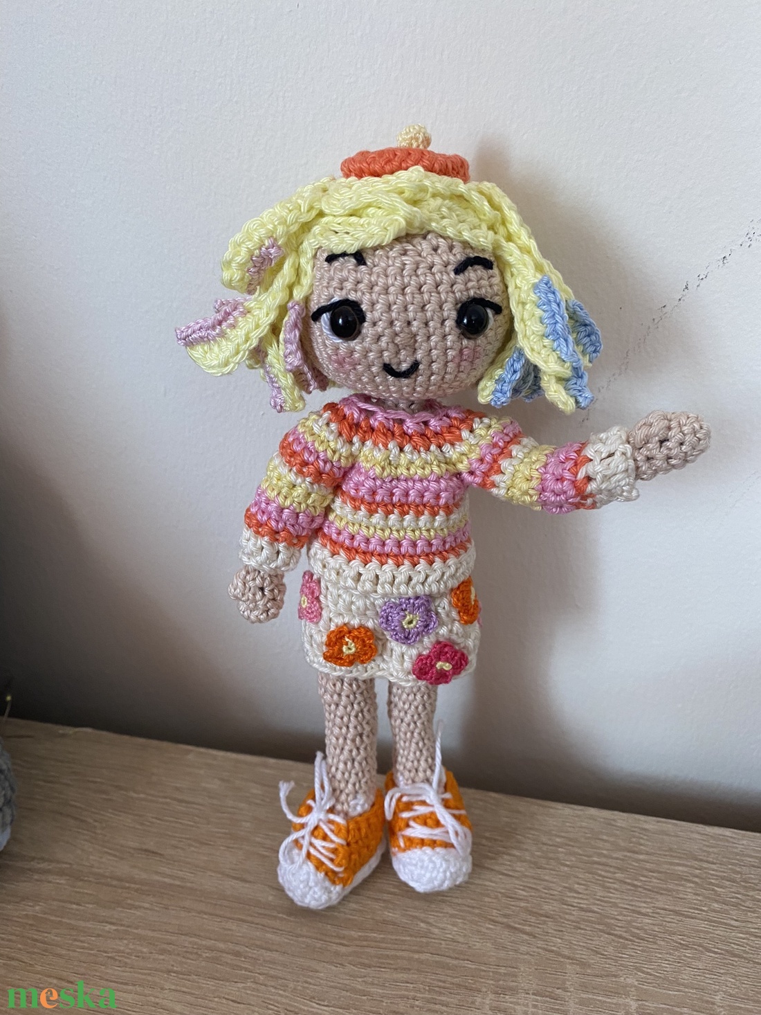 Enid Sinclair horgolt baba amigurumi (Messza) - játék & sport - baba & babaház - baba - Meska.hu