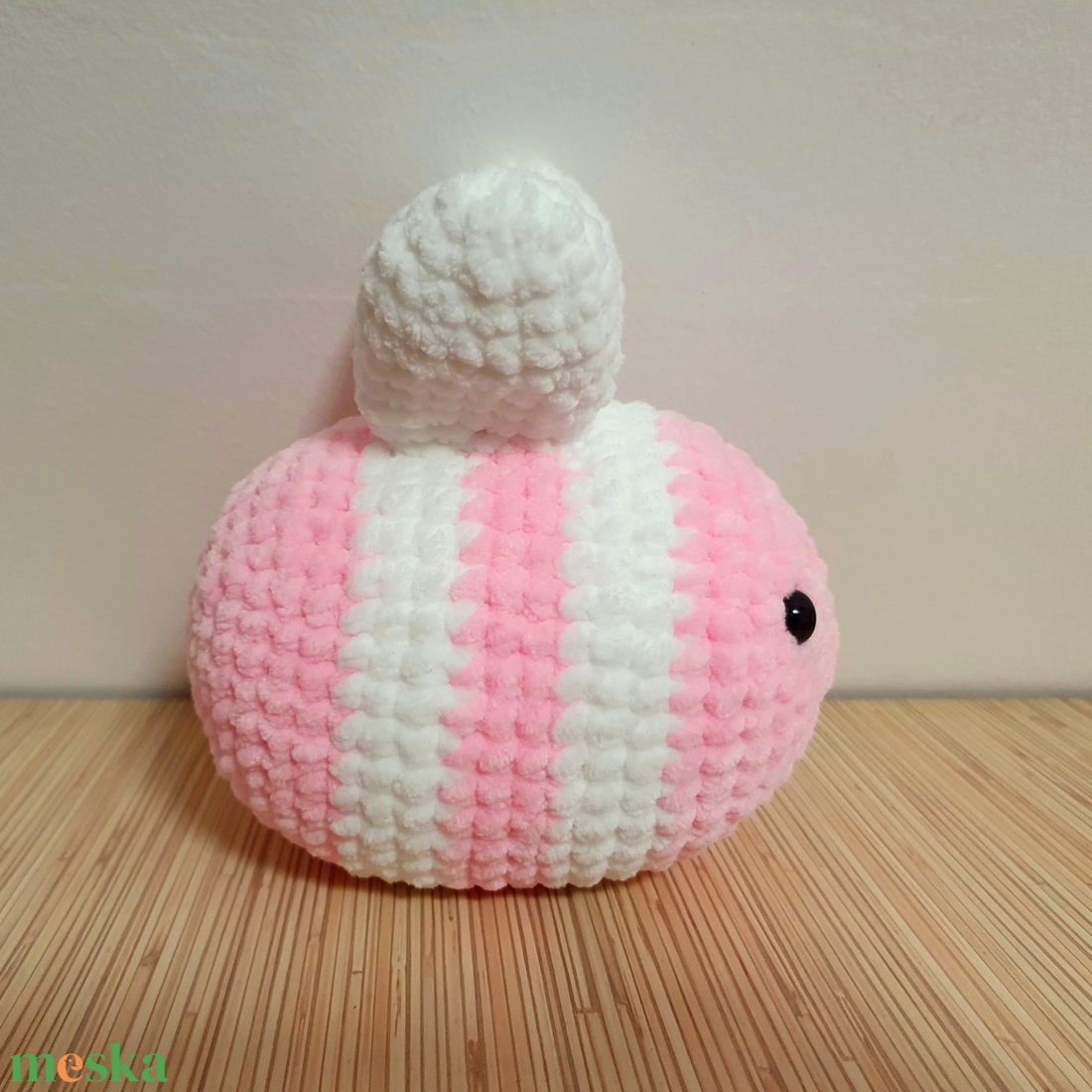 Horgolt amigurumi méhecske - játék & sport - plüssállat & játékfigura - más figura - Meska.hu