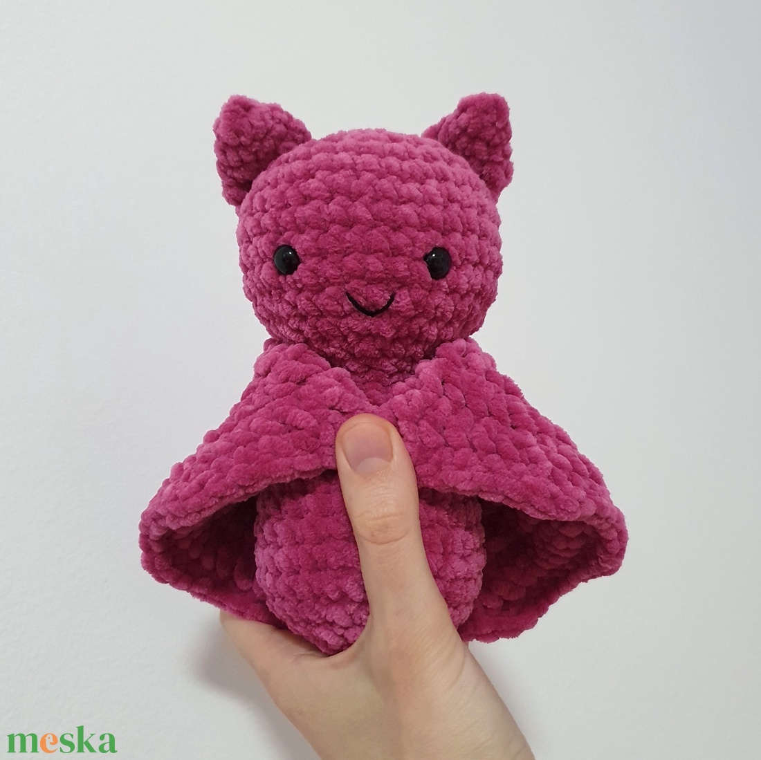 Horgolt amigurumi plüss denevér - játék & sport - plüssállat & játékfigura - más figura - Meska.hu