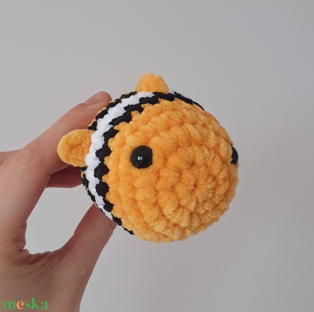 Horgolt amigurumi bohóchal - játék & sport - plüssállat & játékfigura - hal - Meska.hu