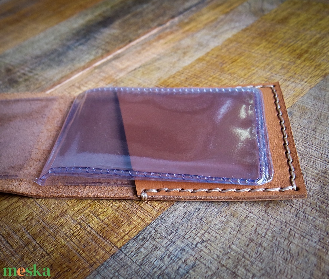 RENO Sand - Diákigazolvány tok - Kivehető műanyag tokkal - Fekvő - 7,5 x 10,5 cm - Polokov Leather Goods - táska & tok - pénztárca & más tok - kártyatartó & irattartó - Meska.hu