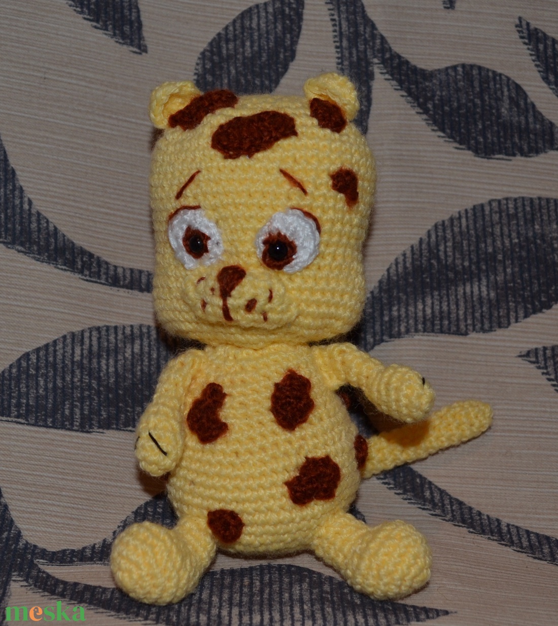 Bébi párduc amigurumi technikával - játék & sport - plüssállat & játékfigura - más figura - Meska.hu